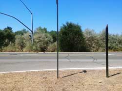 Flock Camera
                  Missing, pole in place