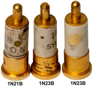 1N21 & 1N23
                        Microwave rectifier Diodes