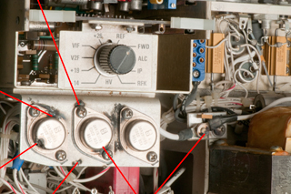 AM-6545 RF
                  Power Amplifier Input Regulator Bracket