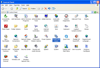 WIN XP Add LAN
                  Printer