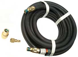 Air Hose with Hylomar sealing fittings