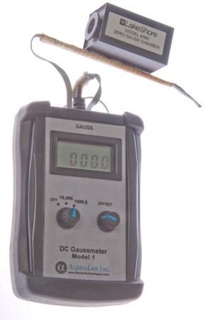 AlphaLab DC
          Guassmeter Model 1