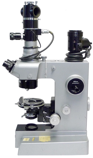 Nikon Apophot Microscope stand only, no
                          table