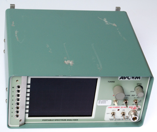 Avcom PSA-45D
                Portable Spectrum Analyzer