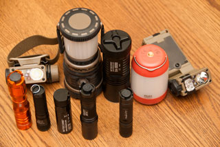 Backup Flashlights
that use AA cells