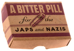 Proximity VT
                    Fuze (fuse) Capsule to hold reserve battery
                    electrolyte.