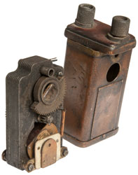 Mine Safety
                        Appliance Co. hand held blasting machine