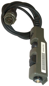 Bowman Dual
                PTT with 7 pin Clansman cable connector