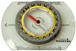 Brunton
                    Truarc 3 Baseplate Compass Global Needle