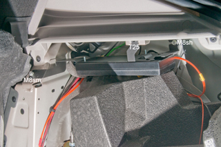 X230 Bluetooth
                  PSE module installed in right rear trunk