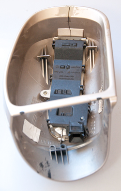 Mercedes Benz
                  C230 Mirror cover-turn signal lamp assembly