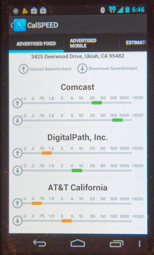 CalSpeed for
                  Android