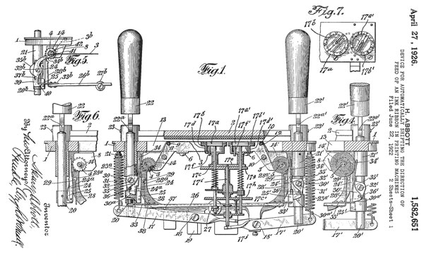 Calculagraph
            patent 1582651 Fig1