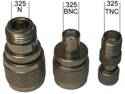 Connectors: N,
                BNC, TNC