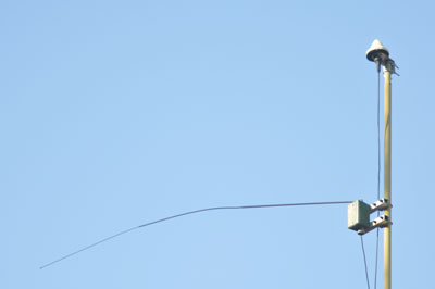 McKay Dymec DA-100 outdoor whip and amplifier