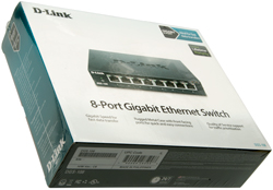 D-Link DGS-108 8-port Switch
