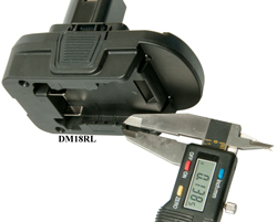 Dewalt (& Milwaukee) batteries to Ryobi
                      tool Adapter DM18RL