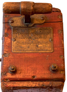Du Pont No. 3
                      Blasting Machine