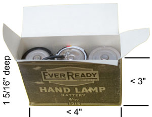 Ever Ready 1215
Hand Lamp Battery
