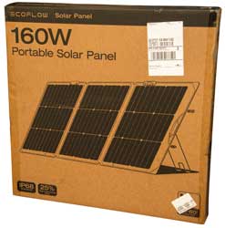 Ecoflow NexGen 160 Watt Portable Solar
                        Panel