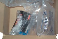 Enco box w/storopack
burst pillow