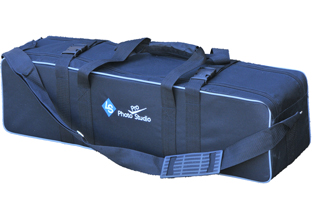 Set of
                  Two Studio Light Flash Strobe Monolights in Carry
                  Case