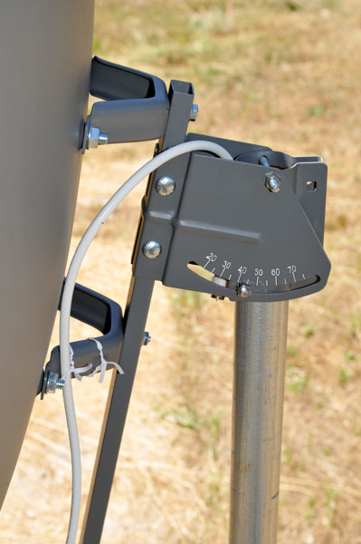 Back of Free To Air (FTA) Dish