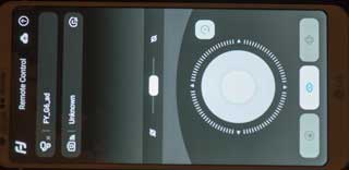 G6 Gimbal F-Y
App gray "x" on G6 - but it pans from
app