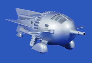 Zarkov's
                (Flash Gordon) rocket ship