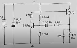Really nice "flip flap" pendulum
                    kicker - with schematic