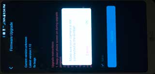 G6 Gimbal
Keyboard firmware update from App