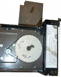 GE Compactall Trash Compactor drive wheel directions