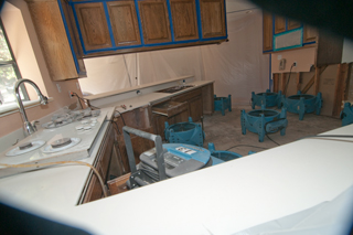 Water Dammage
                  Drying