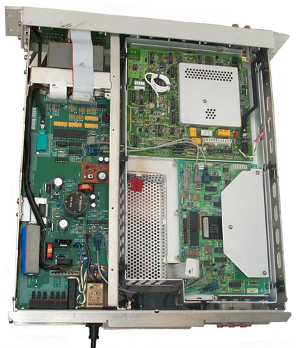 HP 3458A Bottom
                      Inside