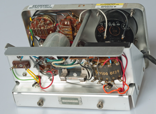 HP 721A Power Supply
                Main Cap epoxied