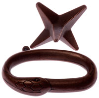 Hanayama
                      Star Metal Puzzle (Jack & Snake)
