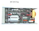 HP 4332 Top cover removed