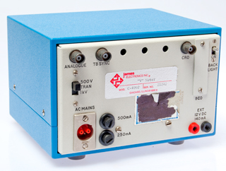 James V-Meter
                  Mk I Rear Panel