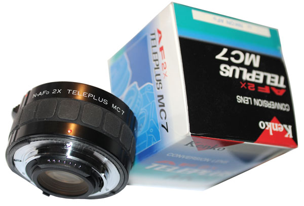 Kenko MC7
                  Nikon AF 2X Tele-extendor