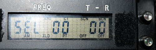 LST-5B display 3. SELCAL