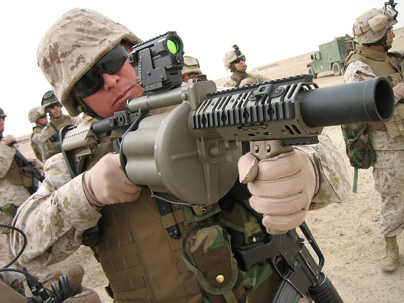 M-32 Multiple Gernade
Launcher