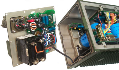 M455-1 Power Supply back of front
                panel