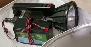 Peak Beam Systems 12
Million Candlepower HID Flashlight