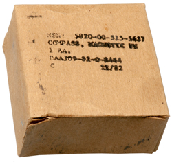 Compass
                      Magnetic, Card, Pocket, Type MC-1 NSN:
                      6605-00-515-5637