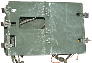 MT-6232/GRC-193 Mount Top View Showing Dogs