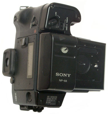 MVC5000 w/ Sony
NP-68 Battery