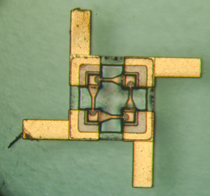 Metelics B42 Beam Lead Ring Quad Nikon
                        SMZ-U blocked light path