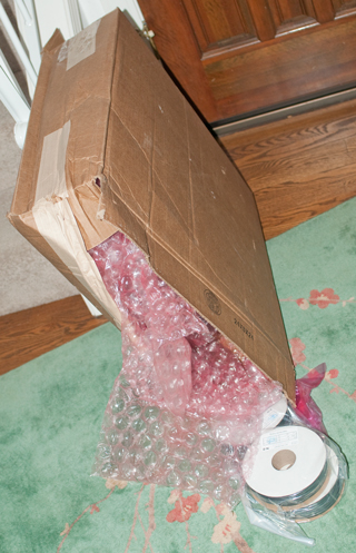 Lack of Water on
          fiber paper tape