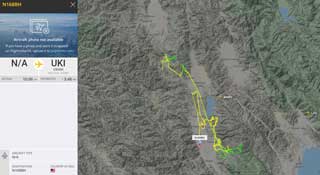 N168BH PG&E Line Inspection helicopter 2019
                  October 10 15:30