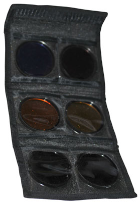 6 color
                filters 62 mm Black pouch